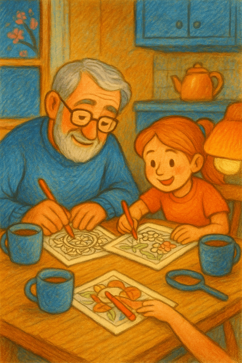 Another touching moment related to the storybooks